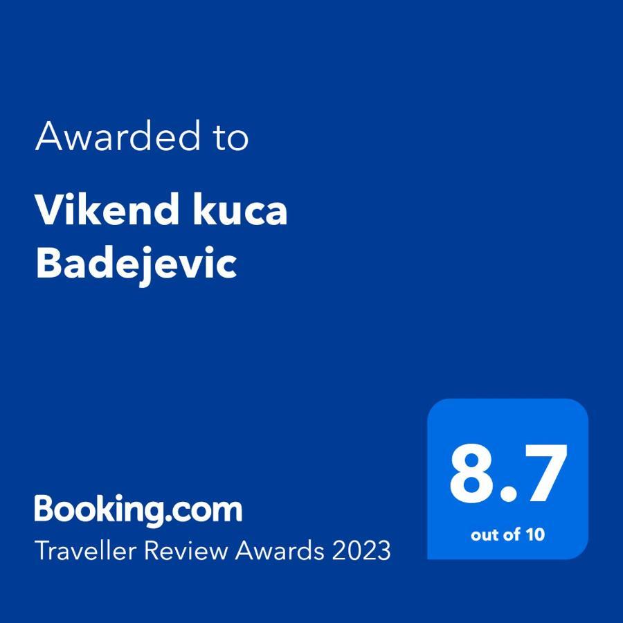 Villa Etno Kuca Badejevic Plavna Exterior foto
